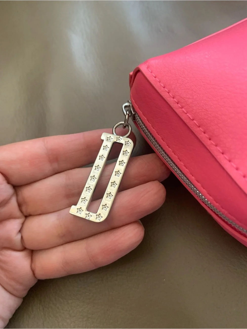*DIOR BEAUTY EXCLUSIVE * Pink Embossed  Cosmetic Pouch